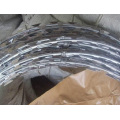 China Hot Dipped Galvanized Concertina Cross Type Razor Barbed Wire Supplier